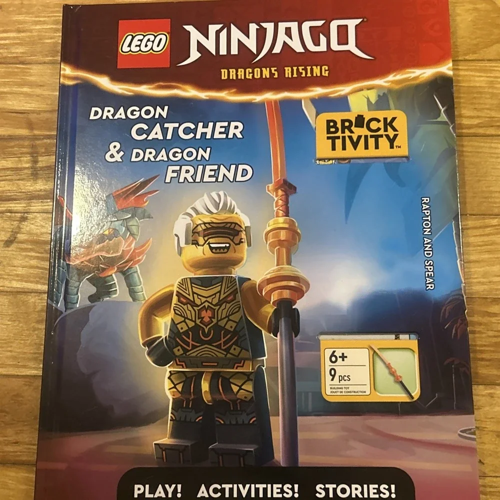 Lego Ninjago Book‎ Lot Kids Readers (No Bricks)